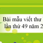 Bài mẫu viết thư UPU lần thứ 49 năm 2020 (24 mẫu kèm MP3)