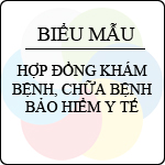 Hợp đồng khám bệnh, chữa bệnh BHYT