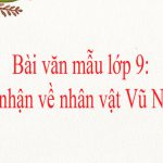 Văn mẫu lớp 9: Cảm nhận về nhân vật Vũ Nương trong Chuyện người con gái Nam Xương