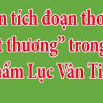 Bài văn mẫu lớp 11: Phân tích đoạn trích Lẽ ghét thương của Nguyễn Đình Chiểu