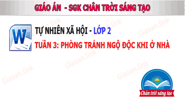 Giáo án Tự nhiên xã hội lớp 2 Tuần 3 Sách Chân trời sáng tạo