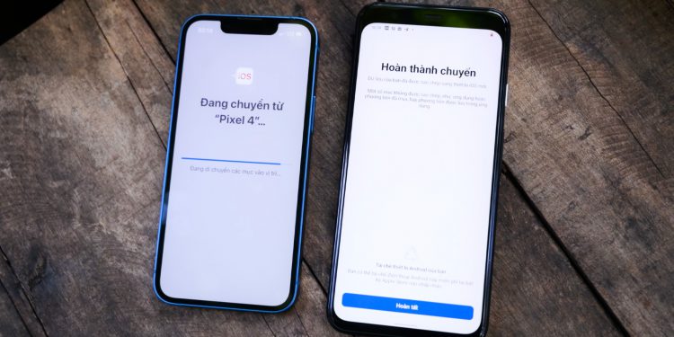 Cách chuyển dữ liệu từ Android sang iPhone, iPad Cách chuyển dữ liệu từ Android sang iPhone, iPad