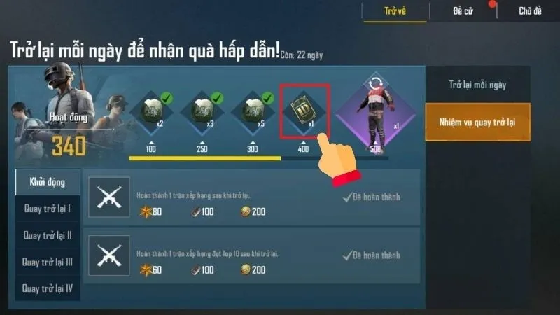 Săn thẻ đổi tên trong PUBG từ Nhiệm vụ người cũ trở lại