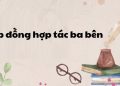 Hợp đồng hợp tác ba bên
