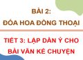 Giáo án PowerPoint Tiếng Việt 4 Bài 2: Lập dàn ý cho bài văn kể chuyện
